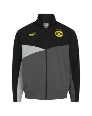Puma Borussia Dortmund BVB 09 Herren Graue Jacke