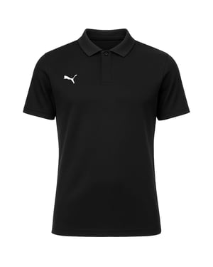 Puma Individual Herren Schwarz Padel Poloshirt