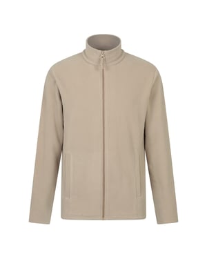 Mountain Warehouse - "Raso" Fleece-Oberteil für Herren, Durchgehender Reißverschluss (Naturweiß)