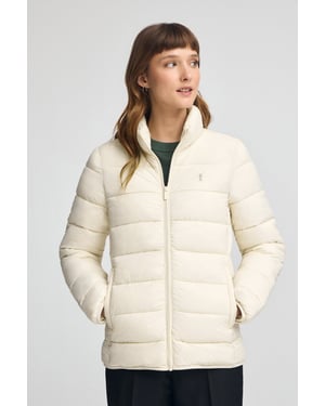 Jacke Salma Embroidery ecru mit Rigby Go-Logo