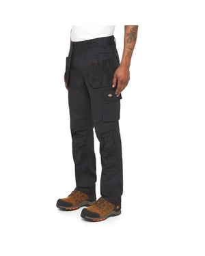 Dickies Multifunktions-Arbeits-Hosen aus Polyester für Herren in Schwarz