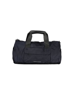 Blaue Polyester-Handtasche