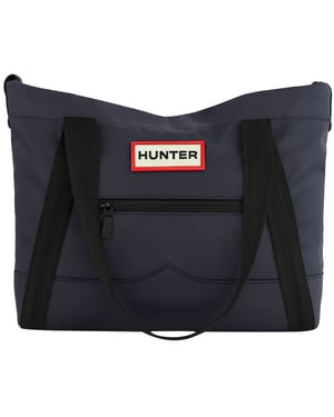 Hunter Nylon Midi Topclip Marineblau Tragetasche