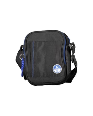 North Sails Schwarze Polyester Herren Schultertasche