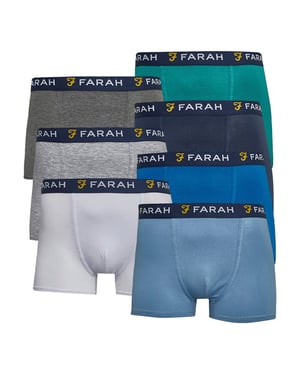 7er Pack Herren Baumwolle Atmungsaktive Boxershorts - Chander Kollektion