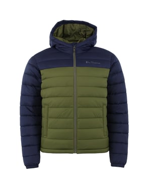 Ben Sherman Signature Herren Olivgrüne Wattierte Jacke