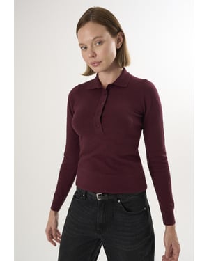 Pullover Pullover Mit Rollkragen Und Knöpfen