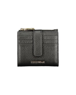 Coccinelle Schwarze Leder Damenbörse