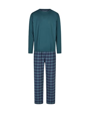 Phil & Co. Berlin Herren Pyjama Flanell Schlafanzug, Pyjama Set, Nachtwäsche