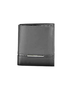 Calvin Klein schwarze Lederbörse