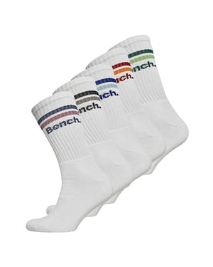 5 Paar Herren Crew Baumwollsocken - Atmungsaktive Sport- und Freizeitsocken