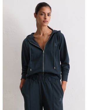 Kapuzensweatjacke Heavy Jersey