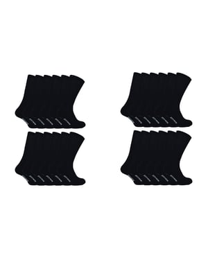 Herren 24 Paar Bambus-Baumwoll-Sportsocken