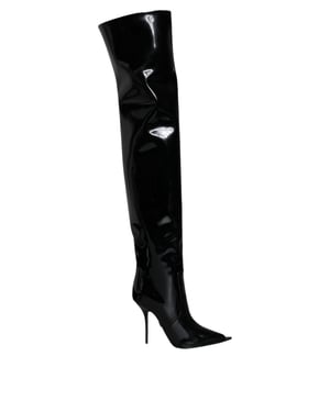 Über-die-Knie High Heel Stiefel