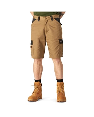 Dickies Everyday Polyester Herren Shorts in Braun mit Kniehöhe