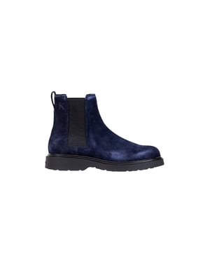 Wildleder Chelsea-Stiefeletten