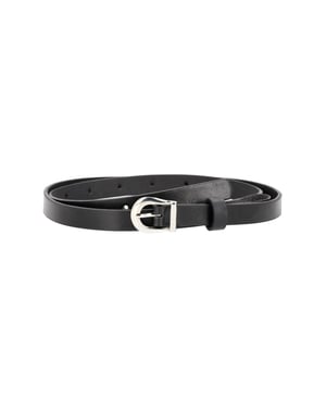 Faina Gürtel Damen schwarz silber