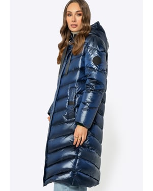 Wittchen Damen Stepp-Daunenmantel Marineblau Nylon