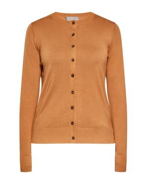 RISA Strickjacke Damen Kamel