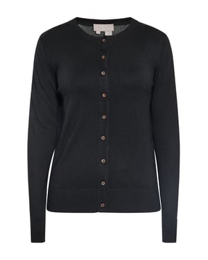 RISA Strickjacke Damen schwarz