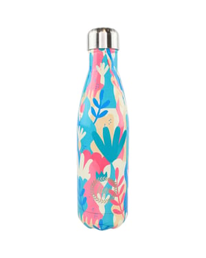 Hype 500ml Pastellblumen Garten Kinder Mehrfarbige Wasserflasche