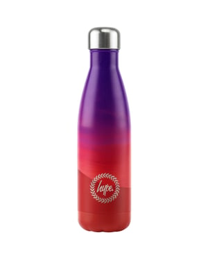 Hype 500ml Sonnenuntergang Dünen Kinder Rot/Lila Wasserflasche