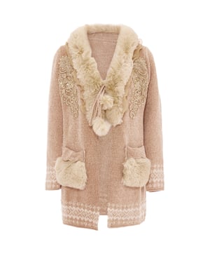 Faina Strickjacke Damen Beige