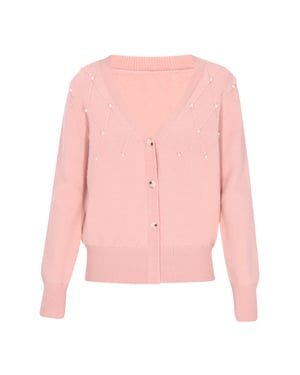 Faina Strickjacke Frauen ANTIKE ROSE