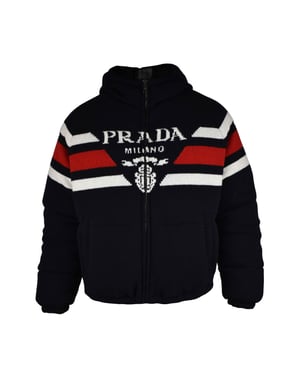 Prada Daunenjacke Schwarz