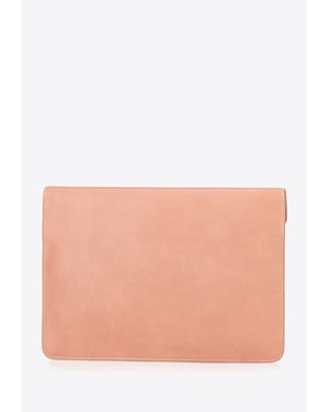 Wittchen Damen-Laptoptasche (13 Zoll) aus Kunstleder, Rosa