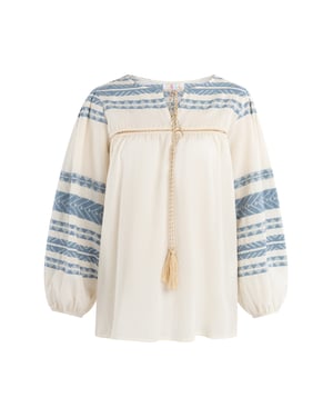 IZIA Bluse Damen blau
