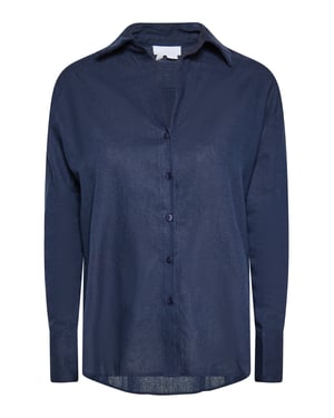 usha Hemd Damen Marine
