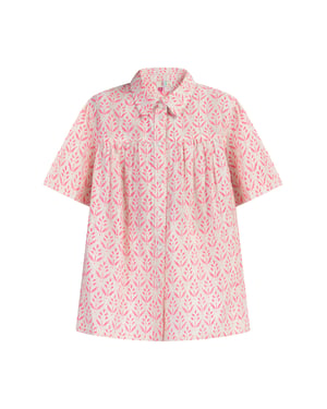 IZIA kurzarmbluse Mädchen (Kids) neonpink