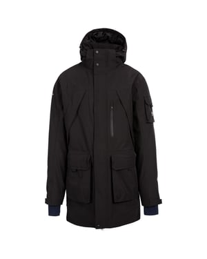 Trespass - "Pelsall" Jacke Wasserfest für Herren (Schwarz)