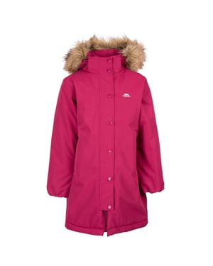 Trespass Mädchen Astound TP50 wasserdichte Jacke (Berry)