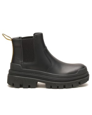 Caterpillar Hardwear Unisex Schwarze Chelsea-Stiefel