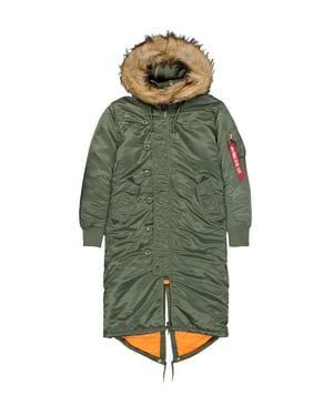 Long Fishtail Field Jacket Women