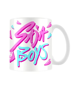 K-Pop Demon Hunters - Kaffeebecher, Saja Jungen (Weiß)