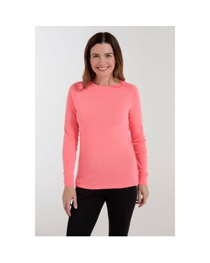 Mountain Warehouse - "Talus" Oberteil für Damen Langärmlig (Beerenrot)