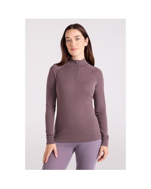 Mountain Warehouse - Thermo-Top Reißverschluss für Damen (Braun)