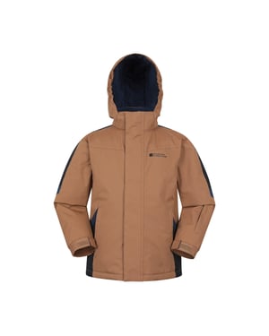 Mountain Warehouse - "Raptor" Skijacke für Kinder (Hellbraun)