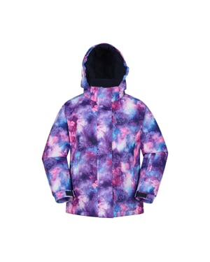 Mountain Warehouse - "Snowdrop" Skijacke für Kinder (Dunkel-Lila)