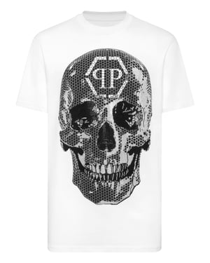 T-Shirt Rundhalsausschnitt Ss Skull