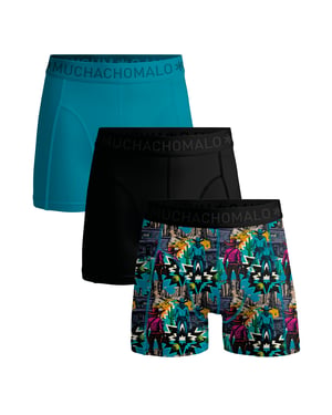 Muchachomalo Herren Boxer Shorts - 3er Pack - Herren Unterwäsche