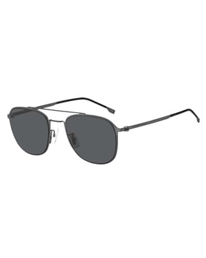 Hugo Boss - "1345 0V81 IR" Sonnenbrille für Herren (Dunkelgrau)