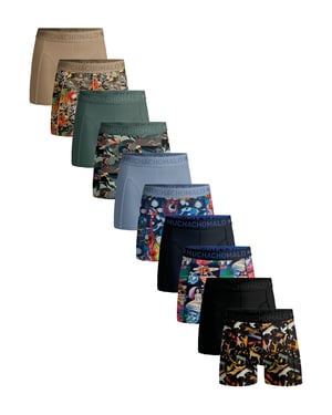 Muchachomalo Herren Boxer Shorts - 10er Pack - Herren Unterwäsche
