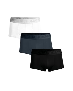 Muchachomalo Herren Bambus Boxer Shorts - 3er Pack - Herren Unterwäsche