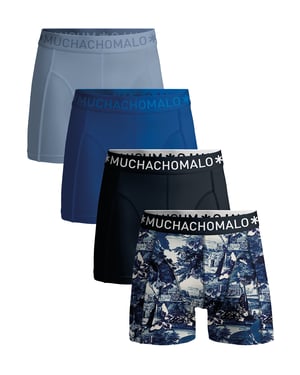 Muchachomalo Herren Boxer Shorts - 4er Pack - Herren Unterwäsche