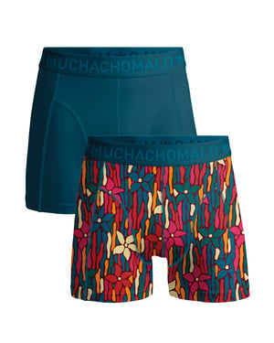 Muchachomalo Boxershorts, 2er-Pack, Herrenunterwäsche - Mehrfarbig