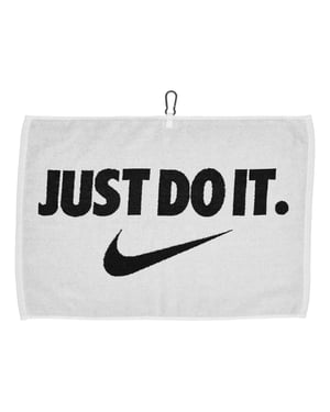 Nike - Handtuch, Performance, Emblem (Weiß)